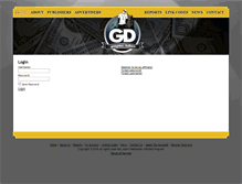 Tablet Screenshot of gangsterdollars.com